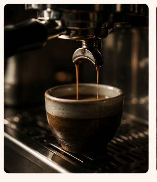 Premium espresso preparation
